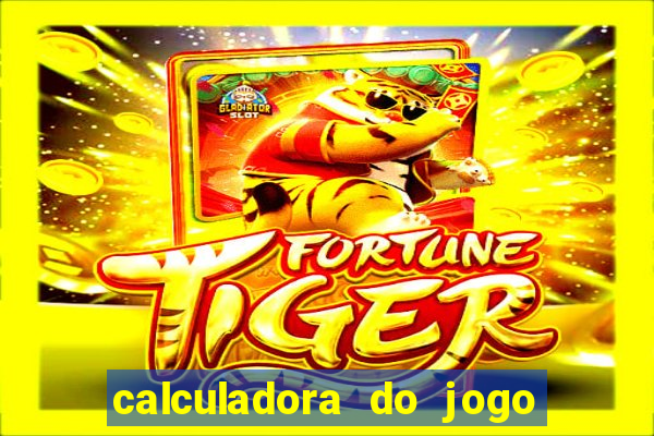 calculadora do jogo do bicho